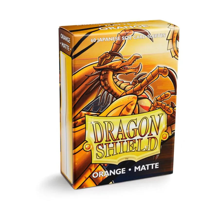 Японские рукава – матовый оранжевый (60), Dragon Shield - Card Sleeves - Japanese
Японские рукава – матовый оранжевый (60), Dragon Shield - Card Sleeves - Japanese