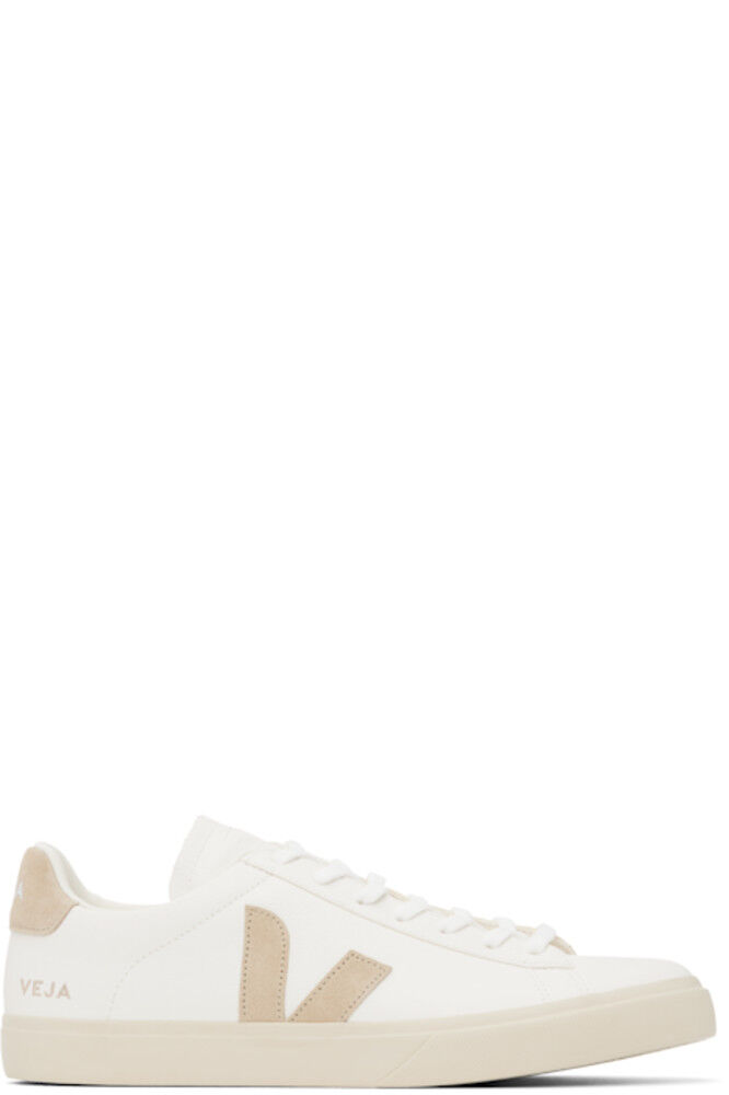 Белые и бежевые кожаные кроссовки Campo VEJA
Белые и бежевые кожаные кроссовки Campo VEJA