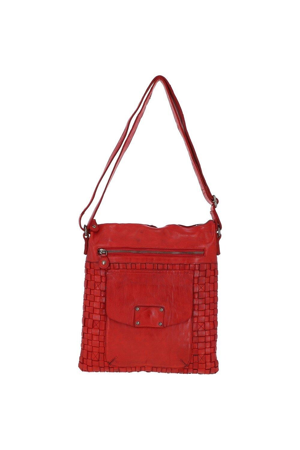 Классическая большая тканая кожаная сумка через плечо 'Ecstasy' в винтажном стиле Ashwood Leather, красный
Классическая большая тканая кожаная сумка через плечо 'Ecstasy' в винтажном стиле Ashwood Leather, красный