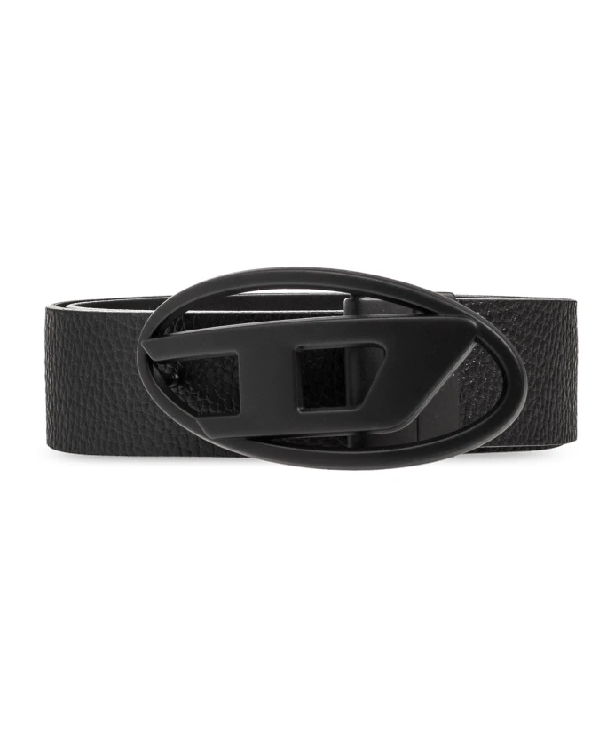 Двусторонний ремень с логотипом Diesel, черный
Двусторонний ремень с логотипом Diesel, черный