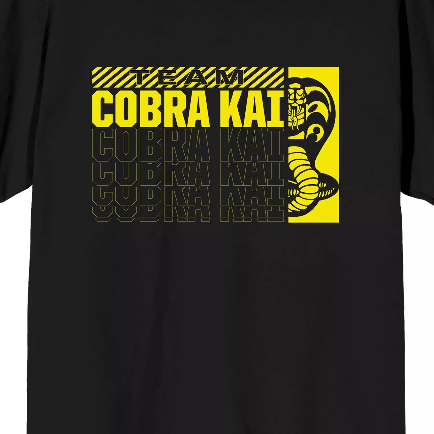 Мужская футболка Cobra Kai Team Cobra Kai Licensed Character 
Мужская футболка Cobra Kai Team Cobra Kai Licensed Character