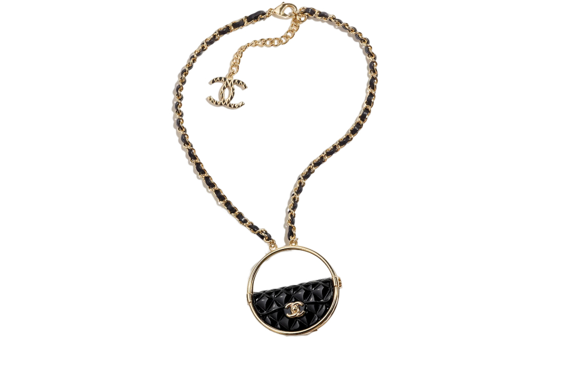 CHANEL Женское черное ожерелье
CHANEL Женское черное ожерелье