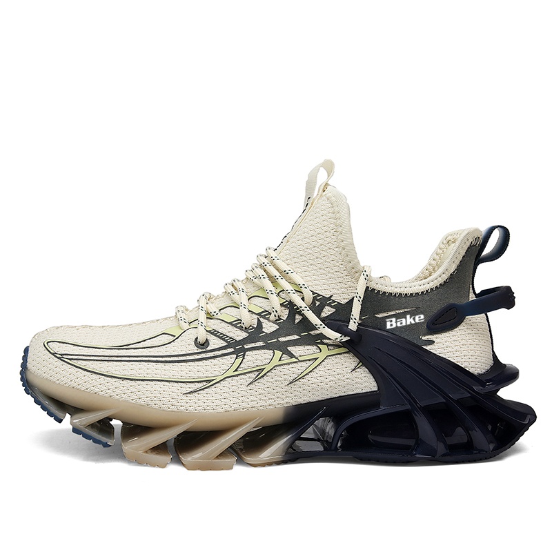 BAKE Дышащие и упругие низкие кеды мужские бежево-голубые, цвет Beige Blue
BAKE Дышащие и упругие низкие кеды мужские бежево-голубые, цвет Beige Blue