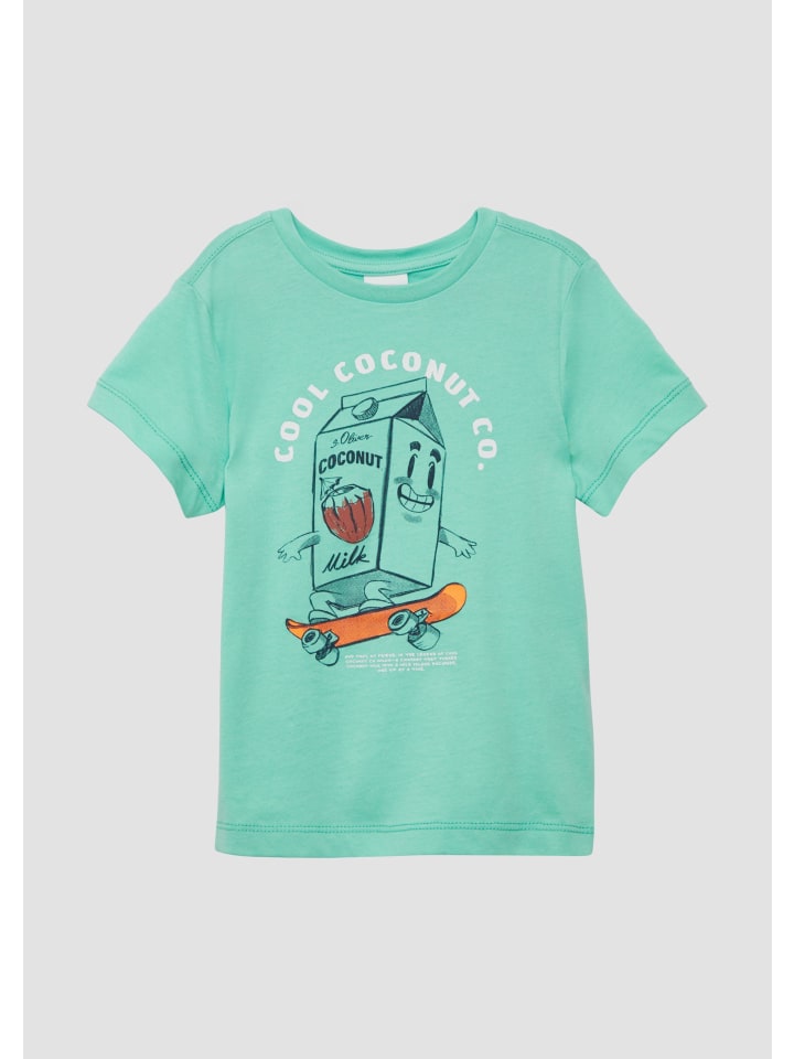 Футболка s.Oliver, зеленый
Футболка s.Oliver, зеленый