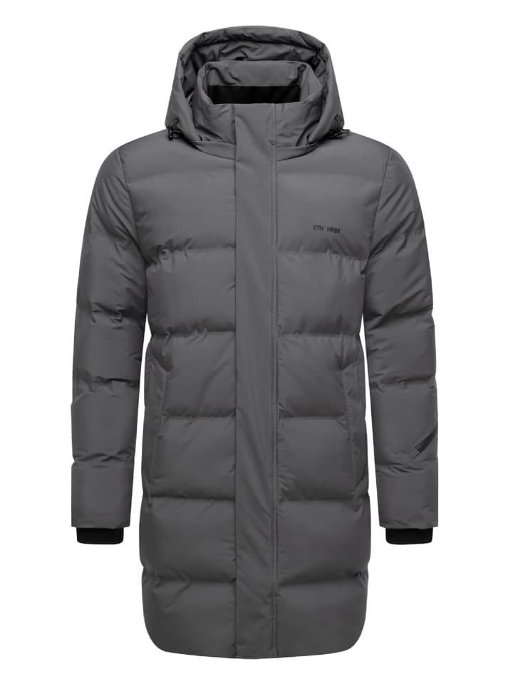 Стеганое пальто Thadeek XX антрацитового цвета STONE HARBOUR
Стеганое пальто Thadeek XX антрацитового цвета STONE HARBOUR