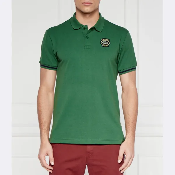 Рубашка поло стандартного кроя Lacoste, зеленый 
Рубашка поло стандартного кроя Lacoste, зеленый