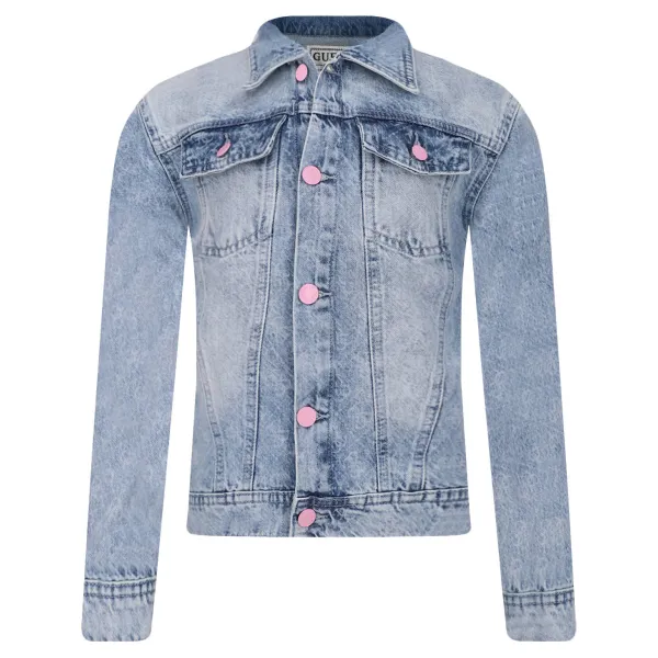 Джинсовая куртка стандартного кроя Guess, синий
Джинсовая куртка стандартного кроя Guess, синий