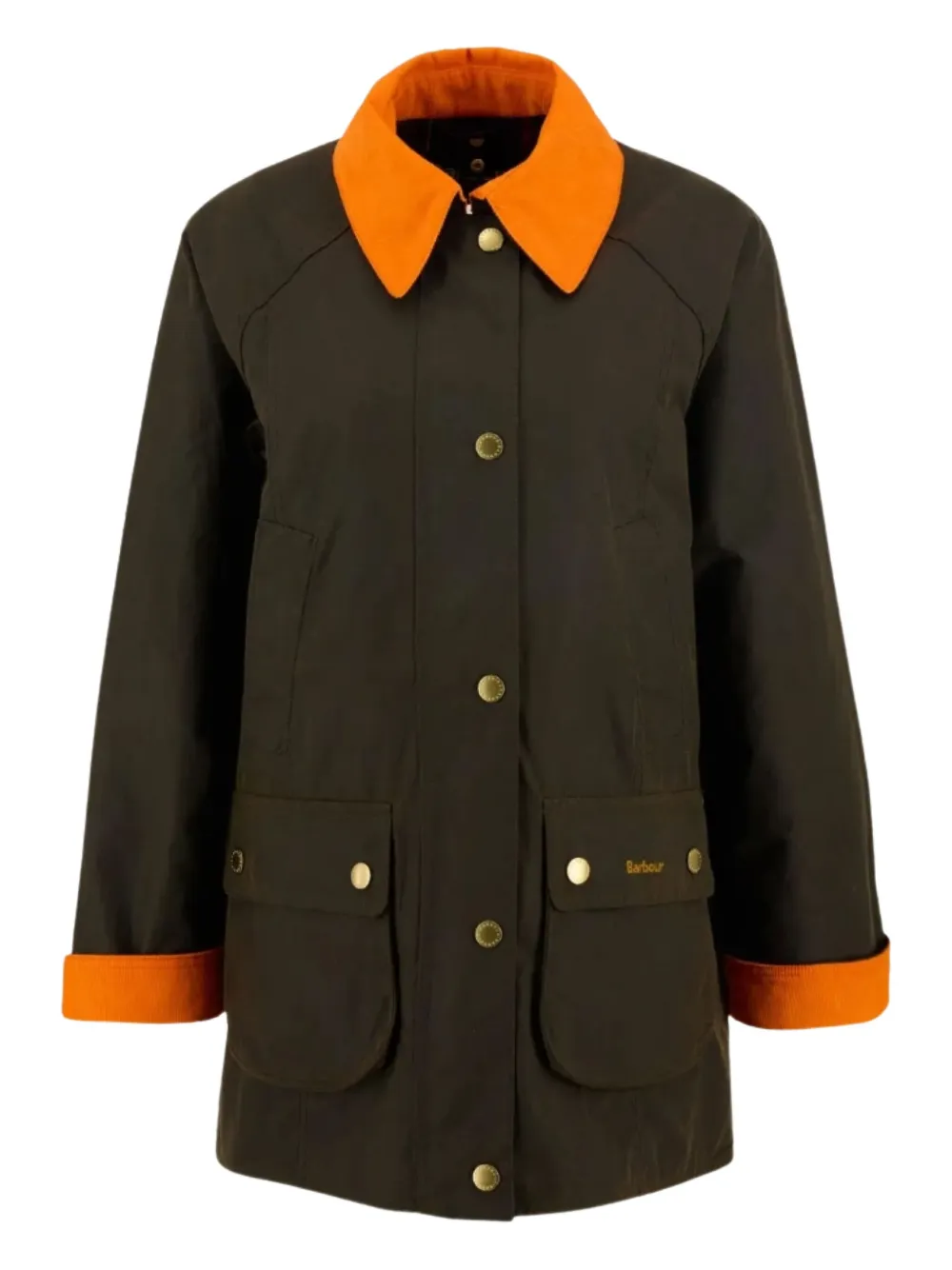 Куртка с контрастным воротником Barbour, черный
Куртка с контрастным воротником Barbour, черный