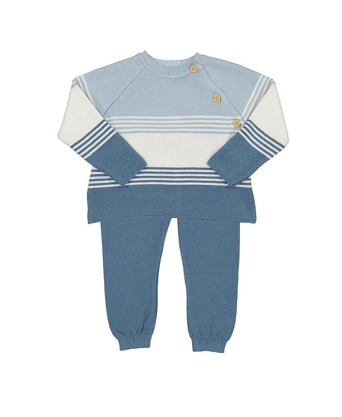 Комплект вязаных вещей для мальчиков в стиле колор-блок - для малышей, малышей Feltman Brothers, синий
Комплект вязаных вещей для мальчиков в стиле колор-блок - для малышей, малышей Feltman Brothers, синий