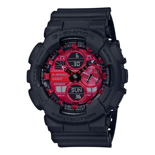 Часы CASIO G-Shock Analog-Digital 'Black Red', черный
Часы CASIO G-Shock Analog-Digital 'Black Red', черный