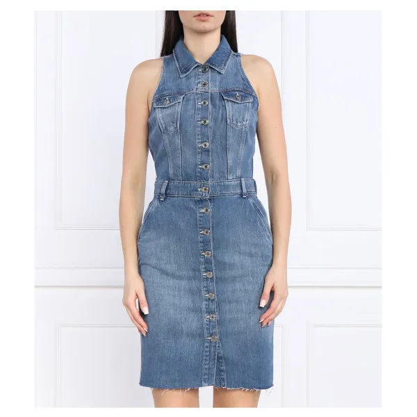 Платье Стейси Guess, синий 
Платье Стейси Guess, синий