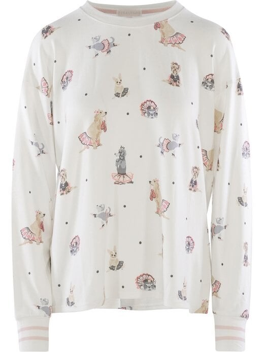 Пижамный топ давай потанцуем Pj Salvage, белый
Пижамный топ давай потанцуем Pj Salvage, белый