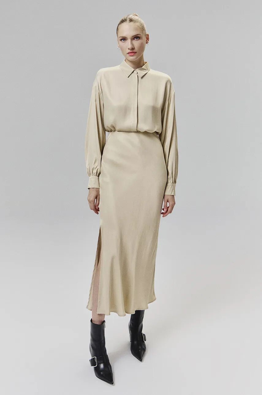 Юбка Answear Lab, бежевый
Юбка Answear Lab, бежевый