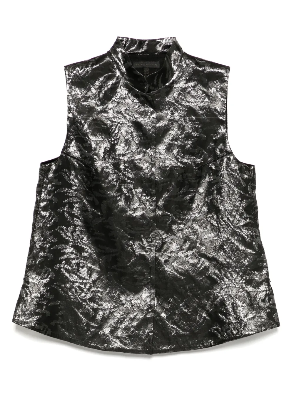 Жаккардовый жилет с воротником-стойкой SHIATZY CHEN, черный
Жаккардовый жилет с воротником-стойкой SHIATZY CHEN, черный