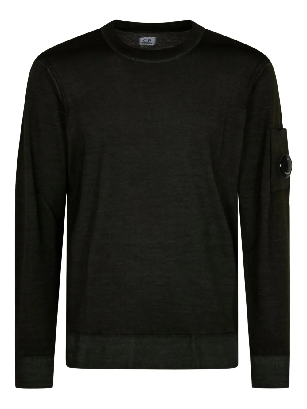 Шерстяной свитер с карманом для линз C.P. Company, черный
Шерстяной свитер с карманом для линз C.P. Company, черный