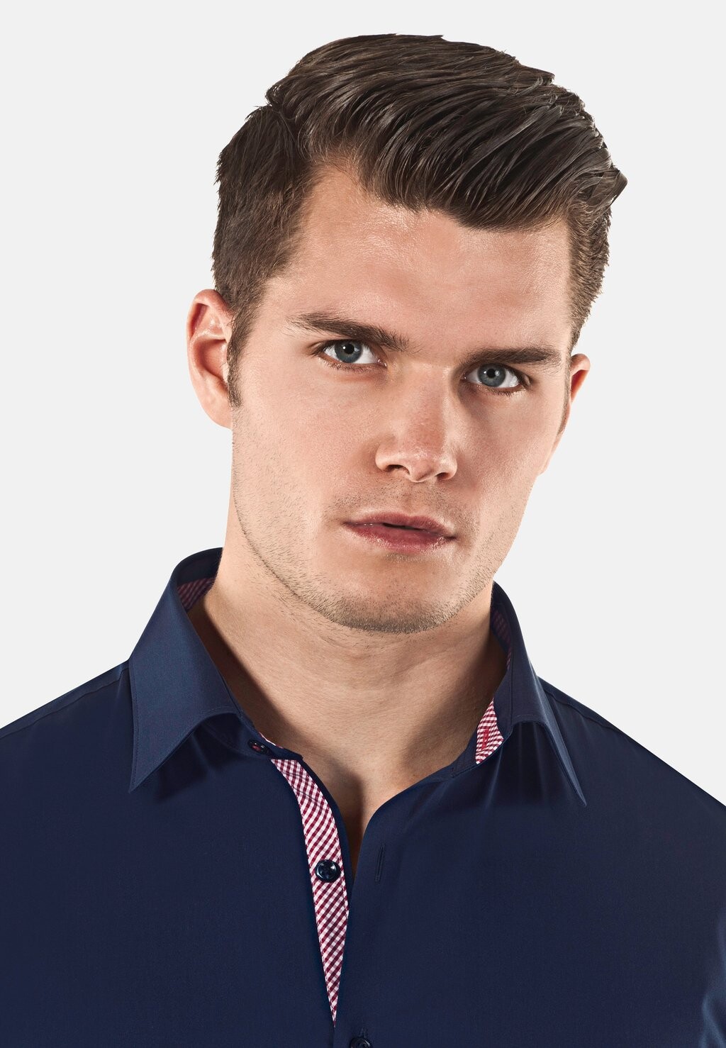 Классическая рубашка Super Fitted Stretch Vincenzo Boretti, Dunkelblau Weinrot
Классическая рубашка Super Fitted Stretch Vincenzo Boretti, Dunkelblau Weinrot