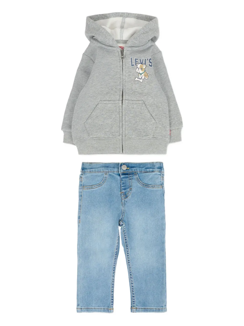 Комплект из трех брюк с логотипом Levi's Kids, зеленый
Комплект из трех брюк с логотипом Levi's Kids, зеленый