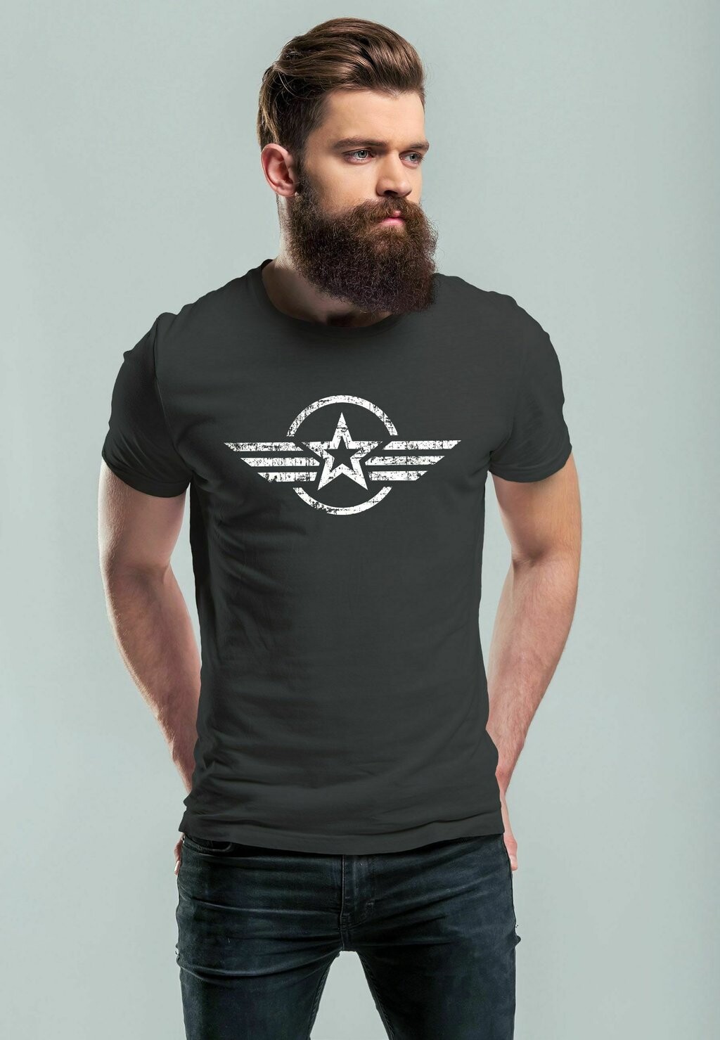 Футболка с принтом AIRFORCE EMBLEM FASHION STREE Neverless, черный
Футболка с принтом AIRFORCE EMBLEM FASHION STREE Neverless, черный