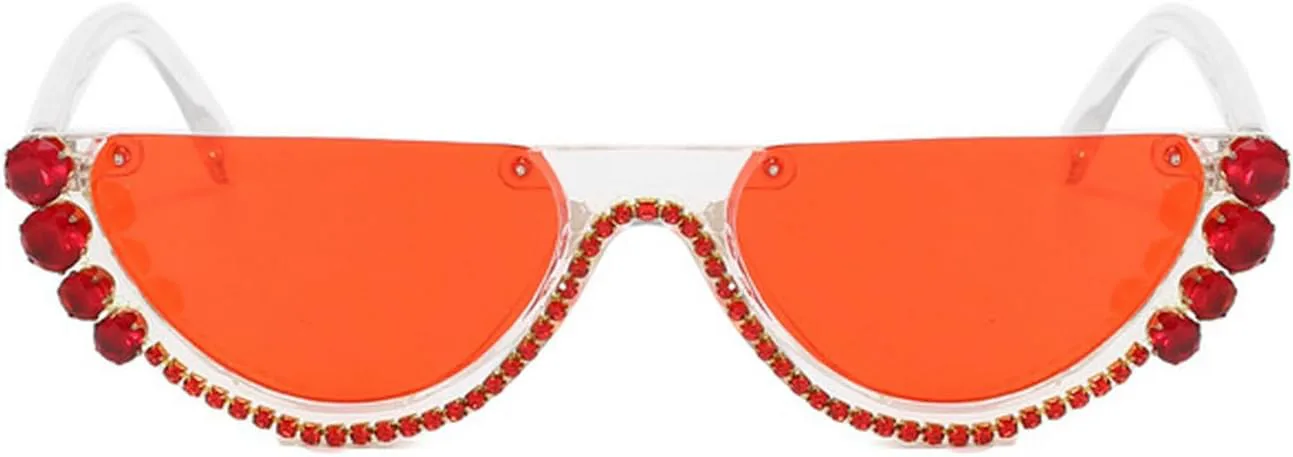 Солнцезащитные очки Laureles Diamond Rhinestone Cat Sunglasses для женщин, полуободковые солнцезащитные очки со стразами, хрустальные очки для мужчин, Red
Солнцезащитные очки Laureles Diamond Rhinestone Cat Sunglasses для женщин, полуободковые солнцезащитные очки со стразами, хрустальные очки для мужчин, Red