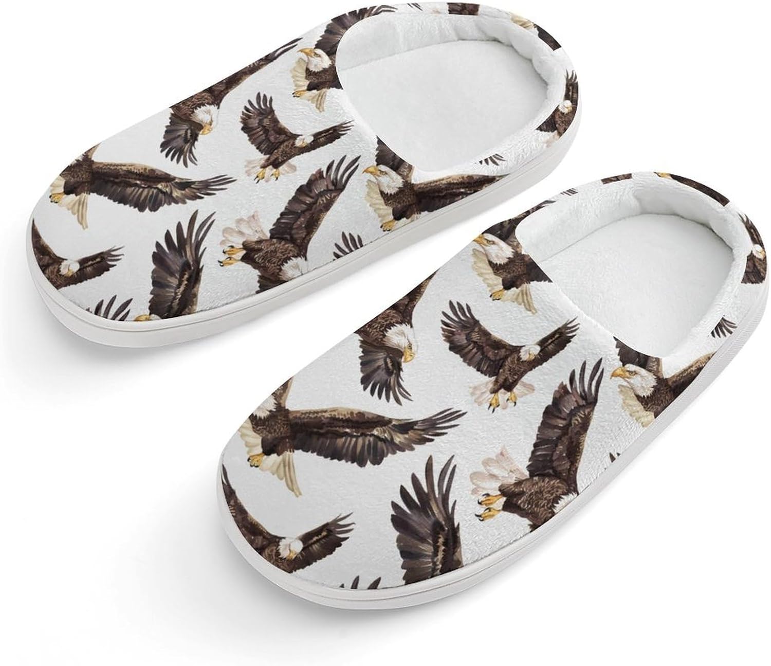 Милые хлопковые тапочки Flying Eagle с антискользящей подошвой, домашние туфли с принтом для улицы и дома Generic, белый
Милые хлопковые тапочки Flying Eagle с антискользящей подошвой, домашние туфли с принтом для улицы и дома Generic, белый
