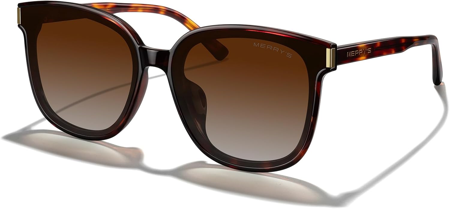 Современные большие квадратные солнцезащитные очки MERRY'S из ацетата для женщин и мужчин, поляризованные, с защитой от УФ-излучения UV400, модель S6196, Leopard Frame/Brown Gradient Lens
Современные большие квадратные солнцезащитные очки MERRY'S из ацетата для женщин и мужчин, поляризованные, с защитой от УФ-излучения UV400, модель S6196, Leopard Frame/Brown Gradient Lens