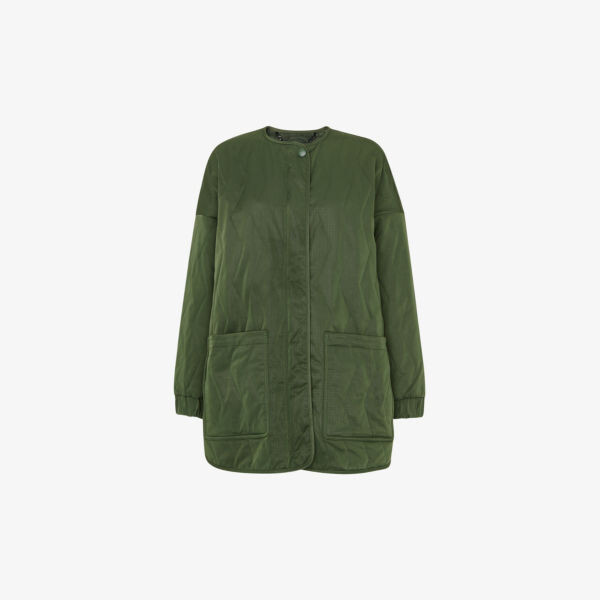 Стеганое пальто свободного покроя из переработанного полиэстера Esther Whistles, хаки
Стеганое пальто свободного покроя из переработанного полиэстера Esther Whistles, хаки