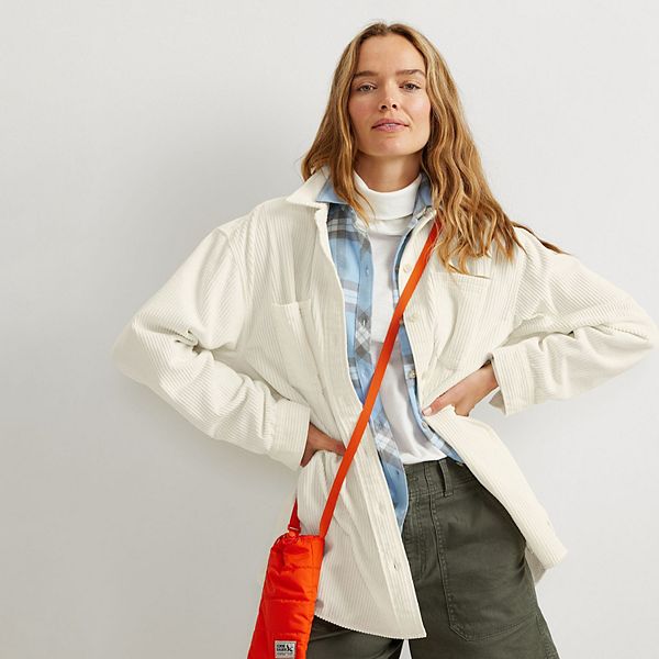 Женская куртка-рубашка Madison Valley из вельвета Eddie Bauer, Ivory
Женская куртка-рубашка Madison Valley из вельвета Eddie Bauer, Ivory