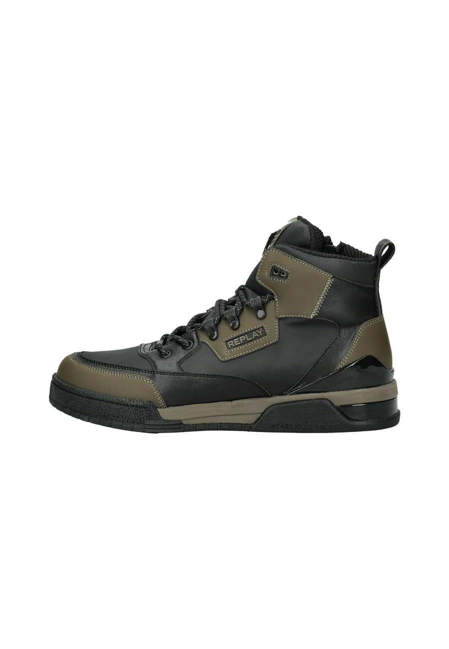 Кроссовки Replay High-top trainers, Black Mil Green /Black
Кроссовки Replay High-top trainers, Black Mil Green /Black