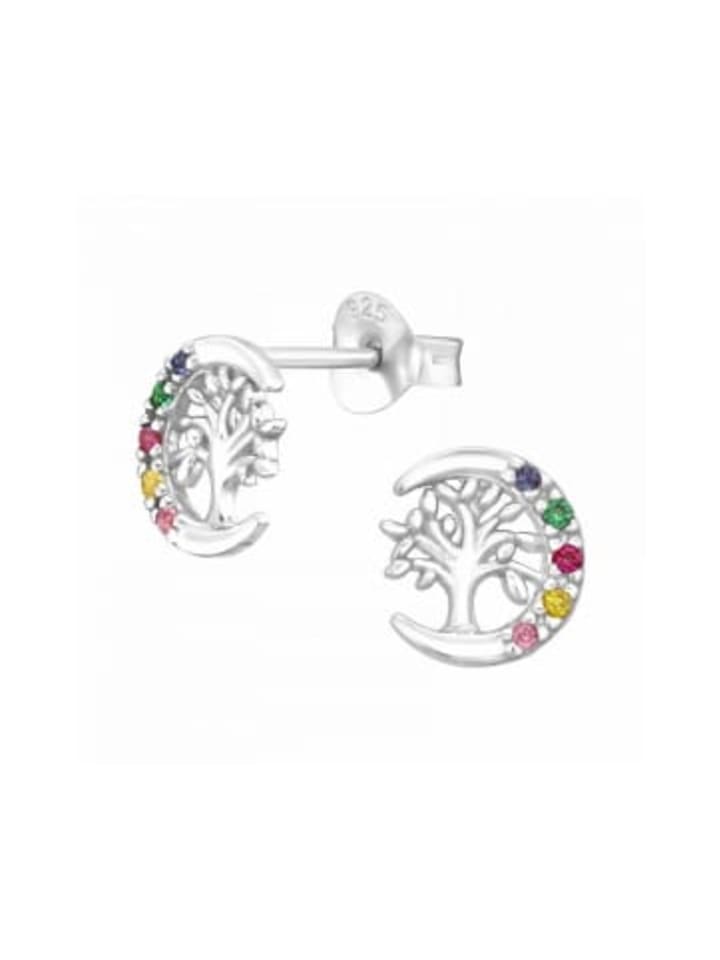 Alexander York Серьги-гвоздики «Древо жизни» с цирконами из серебра 925 пробы, комплект из 2 штук
Alexander York Серьги-гвоздики «Древо жизни» с цирконами из серебра 925 пробы, комплект из 2 штук