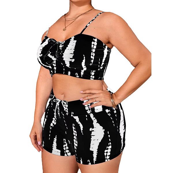 Купальник женский Plus size, топ с завязками и шорты с высокой талией Elitespirit, Black, Черный, Купальник женский Plus size, топ с завязками и шорты с высокой талией Elitespirit, Black
Купальник женский Plus size, топ с завязками и шорты с высокой талией Elitespirit, Black, Черный, Купальник женский Plus size, топ с завязками и шорты с высокой талией Elitespirit, Black