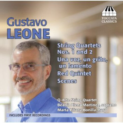 CD диск Leone / Cuarteto Q-Arte / Martinez / Bonilla: String Quartets Nos 1 & 2
CD диск Leone / Cuarteto Q-Arte / Martinez / Bonilla: String Quartets Nos 1 & 2