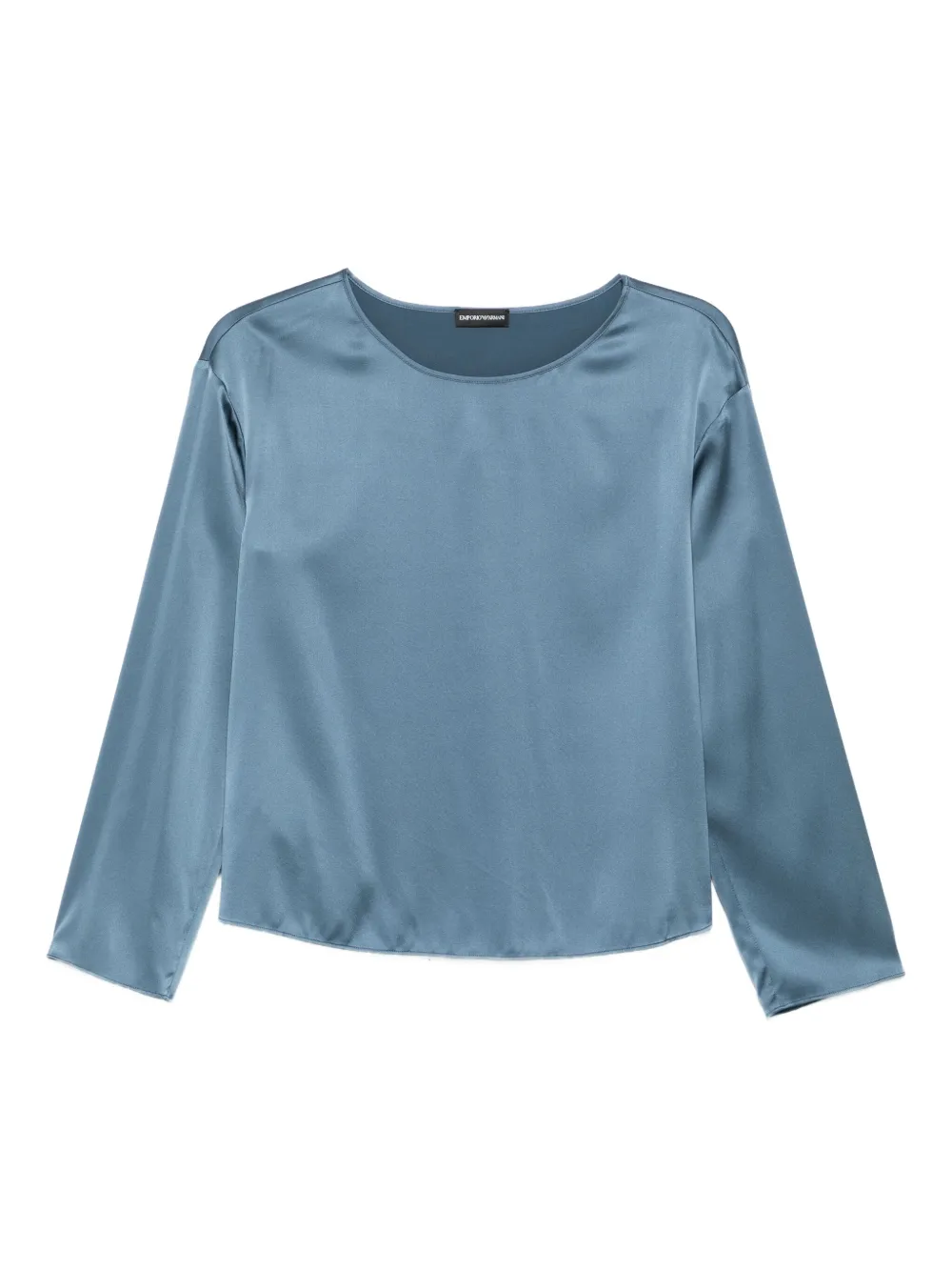 Атласный топ с рукавами три четверти EMPORIO ARMANI, синий
Атласный топ с рукавами три четверти EMPORIO ARMANI, синий