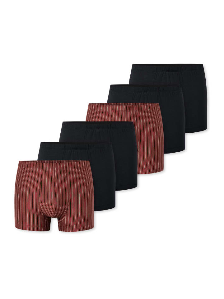 Schiesser Ретро шорты/брюки 95/5 Essentials - хлопок, черный/красный
Schiesser Ретро шорты/брюки 95/5 Essentials - хлопок, черный/красный