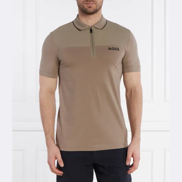 Рубашка-Поло приталенного кроя Philips Boss, бежевый
Рубашка-Поло приталенного кроя Philips Boss, бежевый