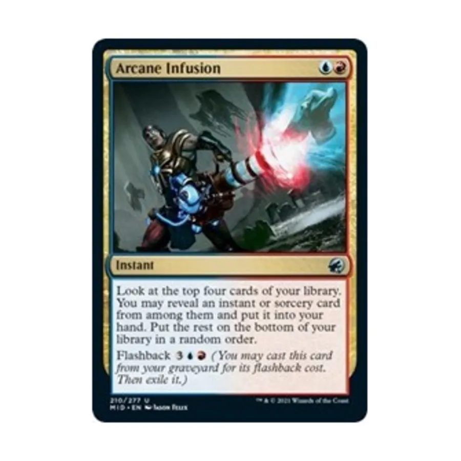 CCG Чародейское наполнение (U), MTG - Innistrad - Midnight Hunt
CCG Чародейское наполнение (U), MTG - Innistrad - Midnight Hunt