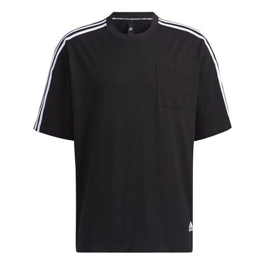 Футболка m mh loose tee stripe sports round neck short sleeve black Adidas, черный
Футболка m mh loose tee stripe sports round neck short sleeve black Adidas, черный