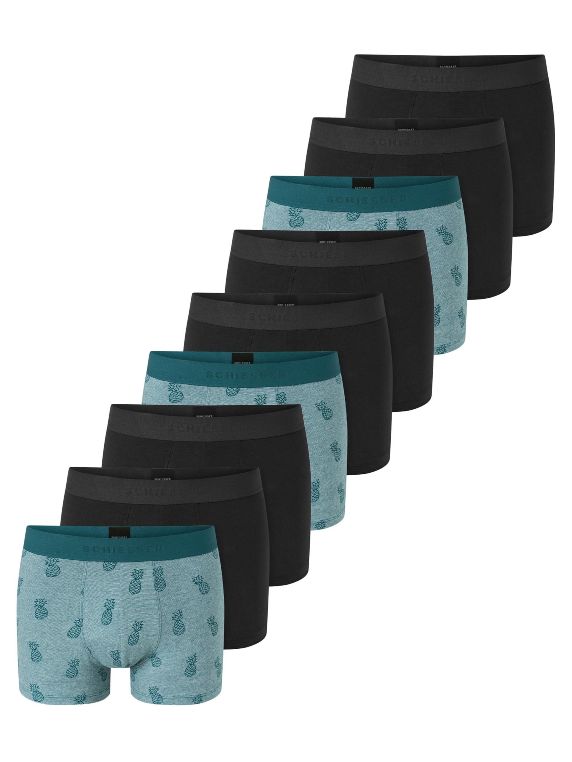 SCHIESSER Трусы-боксеры '95/5 Organic Cotton' в цвете Turquoise
SCHIESSER Трусы-боксеры '95/5 Organic Cotton' в цвете Turquoise