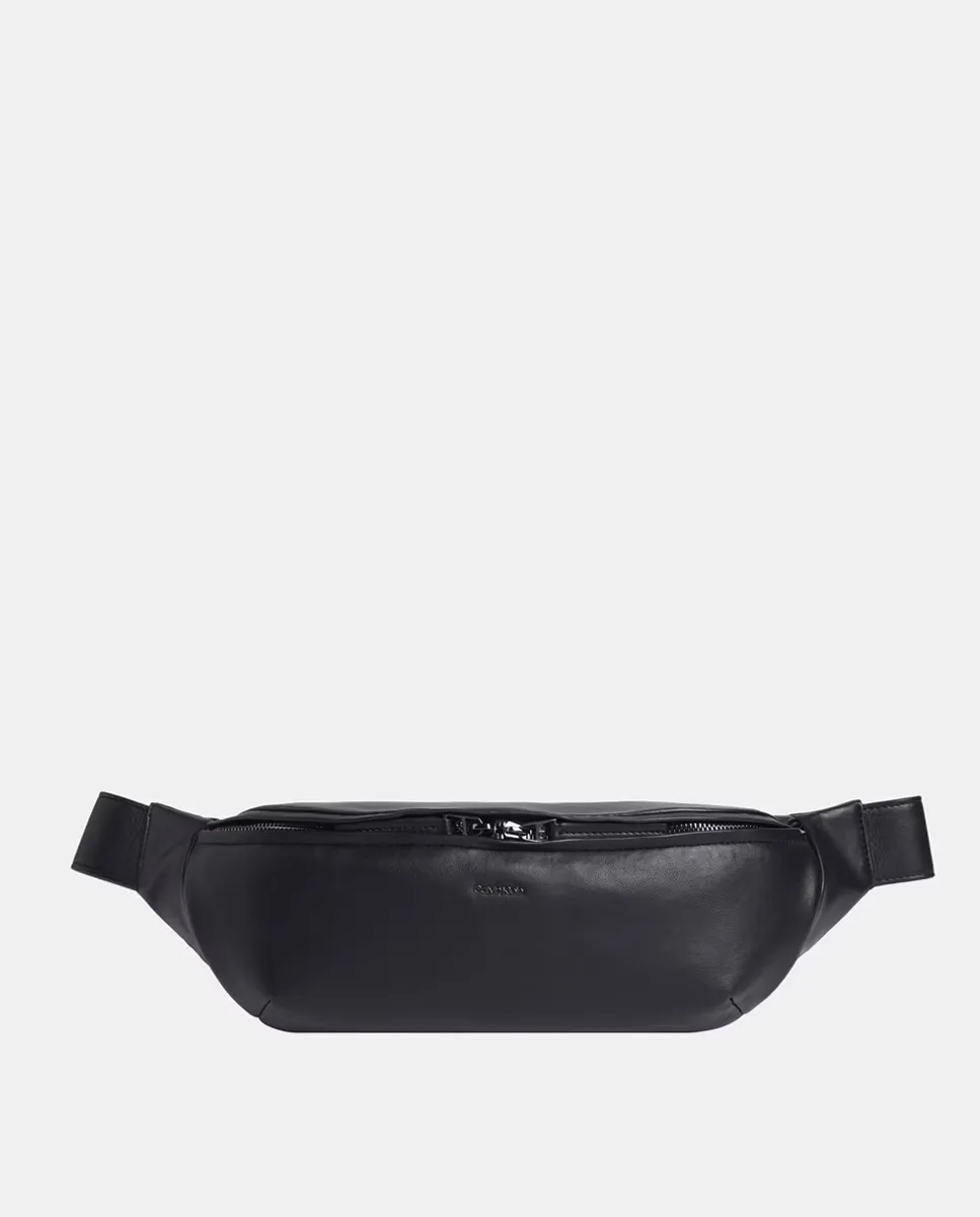 Мужская изысканная поясная сумка Calvin Klein, чёрный 
Мужская изысканная поясная сумка Calvin Klein, чёрный