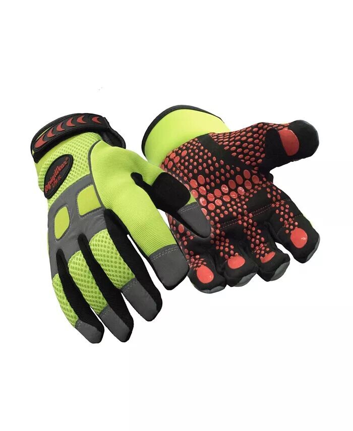 Мужские светоотражающие перчатки Super Grip RefrigiWear, зеленый 
Мужские светоотражающие перчатки Super Grip RefrigiWear, зеленый