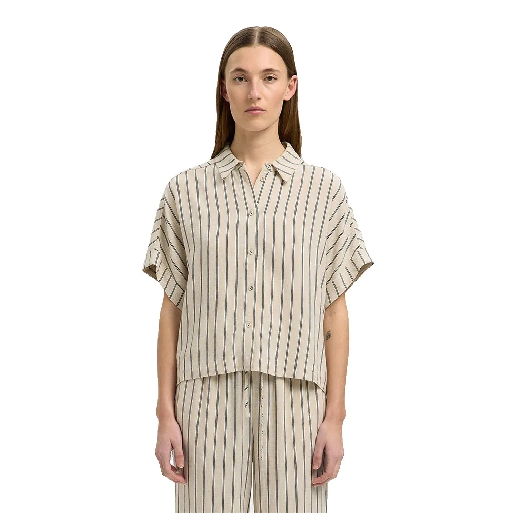 Рубашка с коротким рукавом Selected Viva, бежевый
Рубашка с коротким рукавом Selected Viva, бежевый