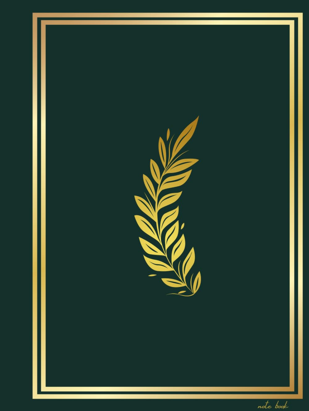 Note Book Journal College Ruled 'Golden Feather': (Your Journey Through Journaling) Hard Cover Book (Independently published)
Note Book Journal College Ruled 'Golden Feather': (Your Journey Through Journaling) Hard Cover Book (Independently published)