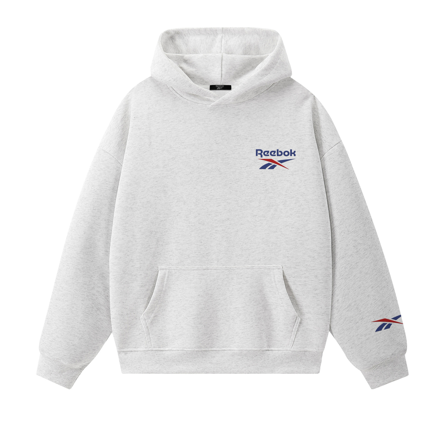 Толстовка Unisex Hooded Moderate Regular Reebok, белый heather серый
Толстовка Unisex Hooded Moderate Regular Reebok, белый heather серый