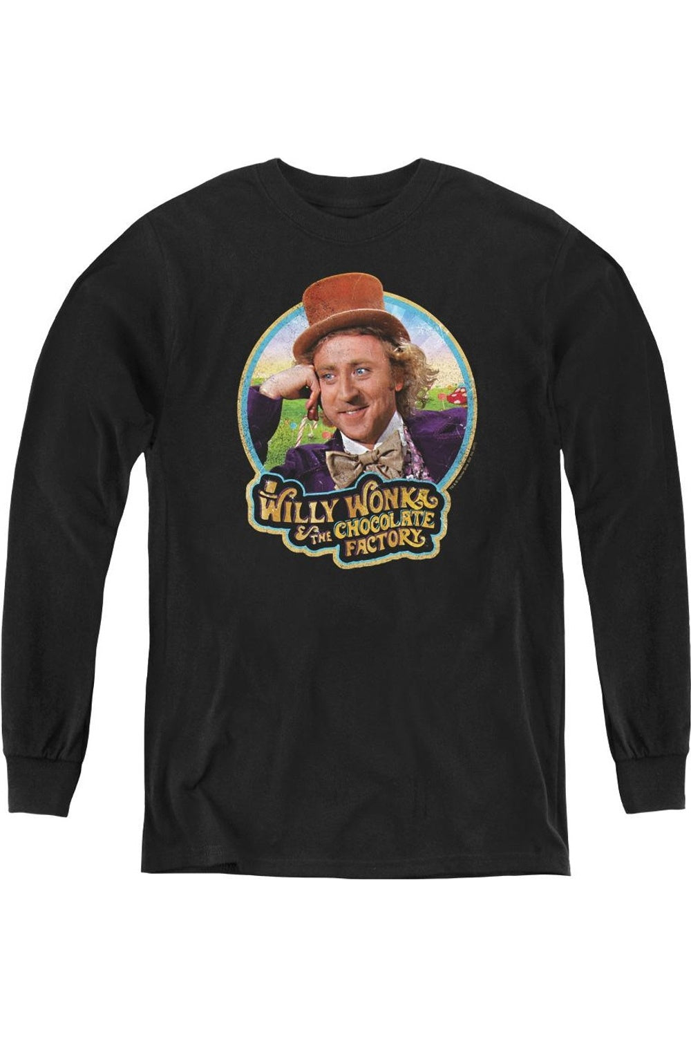 Футболка с длинным рукавом "Willy Wonka And The Chocolate Factory" - просто объедение Gildan, черный
Футболка с длинным рукавом "Willy Wonka And The Chocolate Factory" - просто объедение Gildan, черный