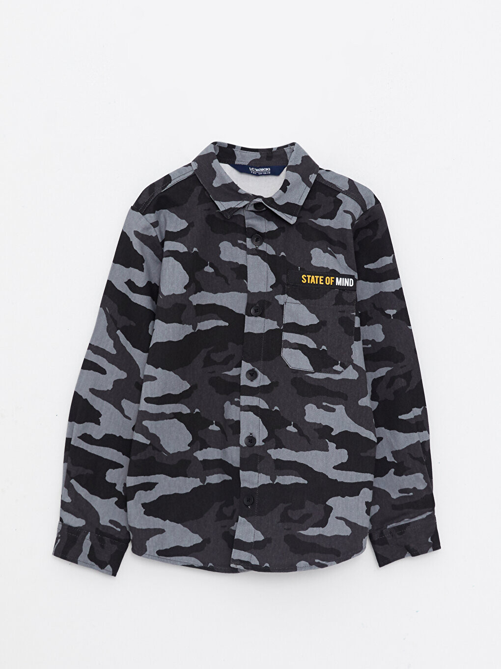 Рубашка из габардина с длинными рукавами и камуфляжным узором для мальчика LCW Kids
Рубашка из габардина с длинными рукавами и камуфляжным узором для мальчика LCW Kids