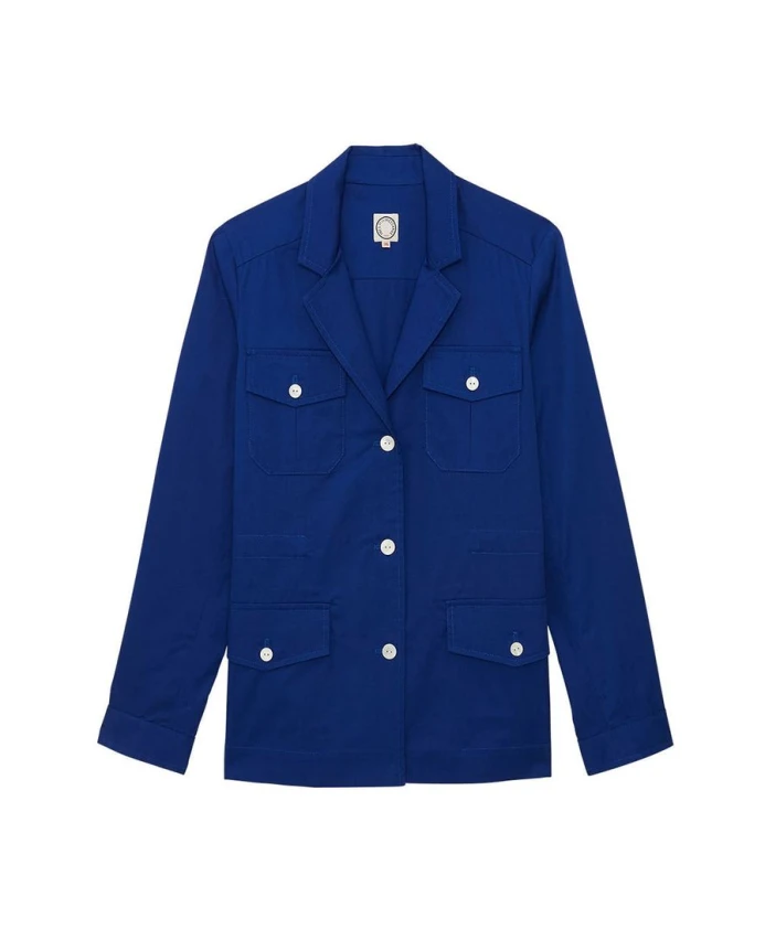 Куртка сафари Ines De La Fressange Paris, синий
Куртка сафари Ines De La Fressange Paris, синий