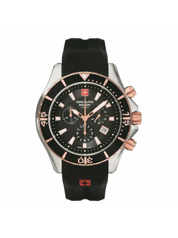 Swiss Alpine Military by Grovana Мужские часы черного цвета
Swiss Alpine Military by Grovana Мужские часы черного цвета
