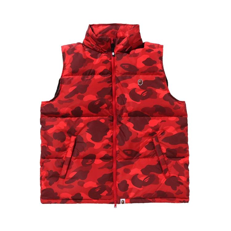 Утепленный жилет BAPE Color Camo Down Vest, Red
Утепленный жилет BAPE Color Camo Down Vest, Red