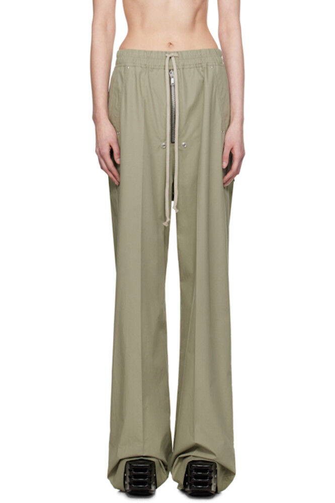 Зеленые брюки Hollywood Wide Bela Lounge Rick Owens
Зеленые брюки Hollywood Wide Bela Lounge Rick Owens