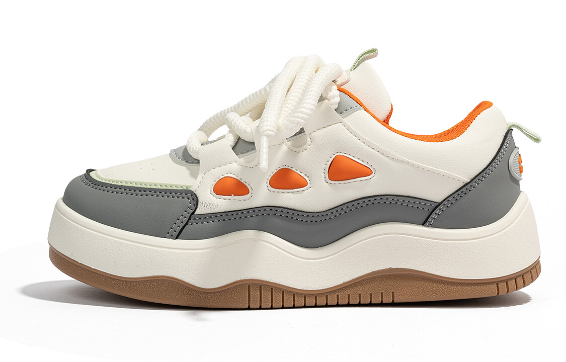 Кеды, скейтборд обувь женская низкая Humanism 1986, бежевый/серый
Кеды, скейтборд обувь женская низкая Humanism 1986, бежевый/серый