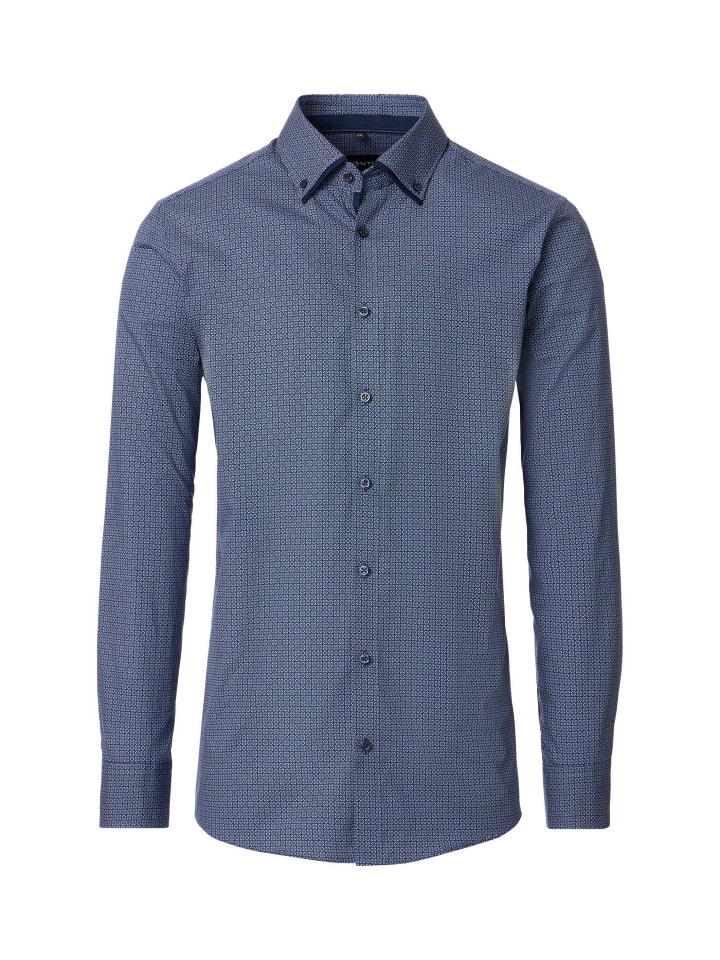 Деловая рубашка темно-синего цвета Venti
Деловая рубашка темно-синего цвета Venti
